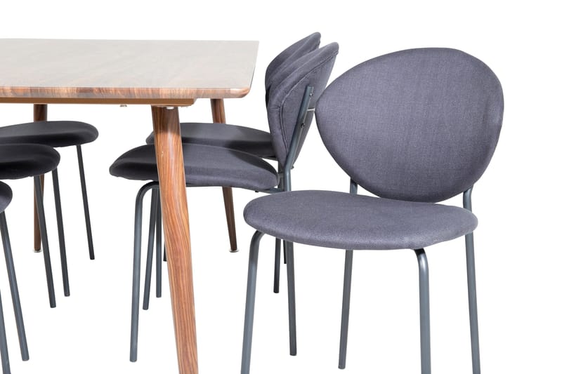 Ypas Matbord 180 cm med 6 st Moncoll Matstol - Möbler - Bord & matgrupp - Matgrupp