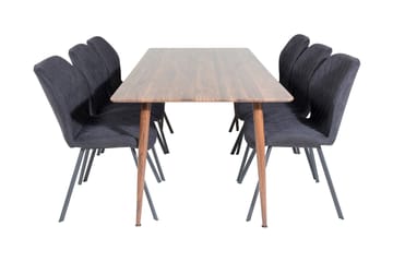 Ypas Matbord 180 cm med 6 st Sumoas Matstol - Möbler - Bord & matgrupp - Matgrupp