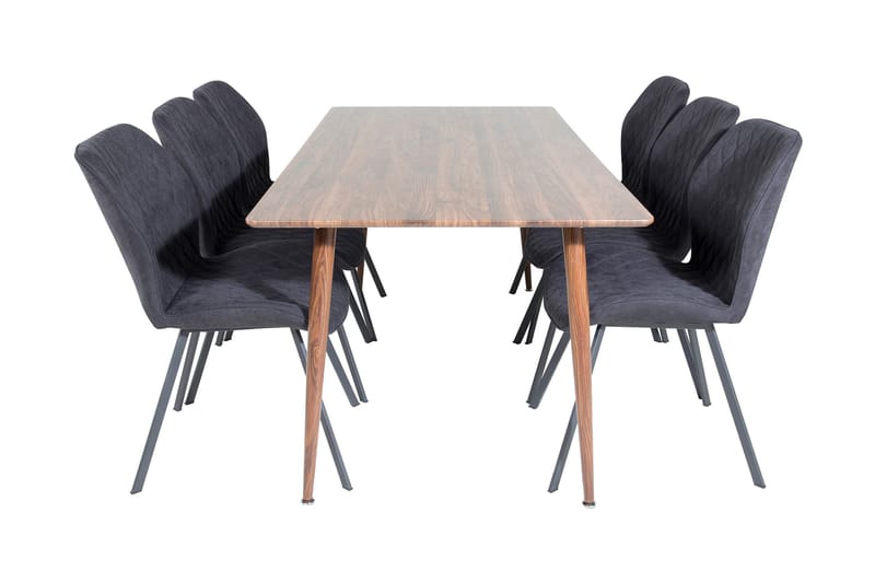 Ypas Matbord 180 cm med 6 st Sumoas Matstol - Möbler - Bord & matgrupp - Matgrupp