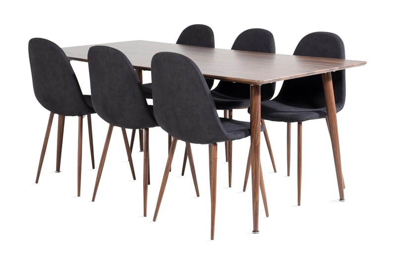 Ypas Matbord 180 cm med 6 st Ypas Matstol