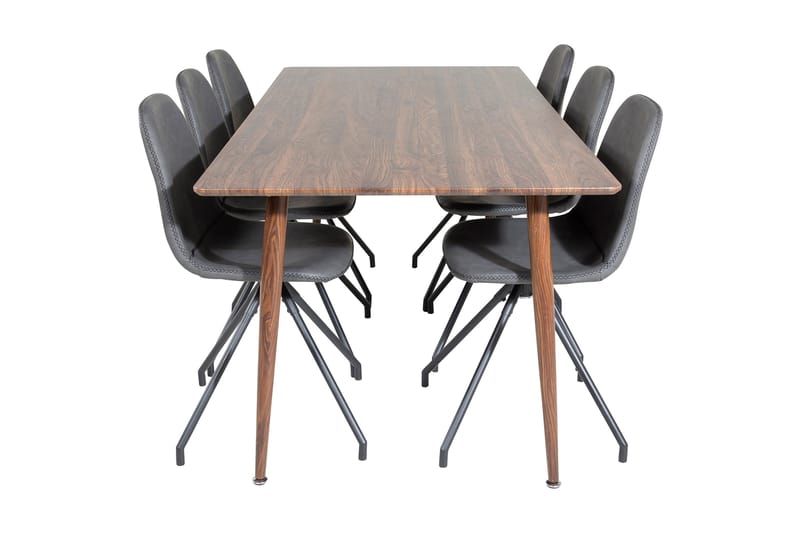 Ypas Matbord 180 cm med 6 st Ypas Matstol - Möbler - Bord & matgrupp - Matgrupp