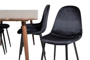 Ypas Matbord 180 cm med 6 st Pontus Köksstol - Möbler - Bord & matgrupp - Matgrupp