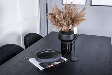 Zenazmi Förlängningsbar Matgrupp 195 cm inkl 6 Foyos Stolar - Svart - Möbler - Bord & matgrupp - Matgrupp