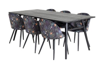 Zenazmi Matgrupp 195 cm + 6 Sedavi Matstolar - Möbler - Bord & matgrupp - Matgrupp