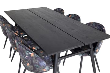 Zenazmi Matgrupp 195 cm + 6 Sedavi Matstolar - Möbler - Bord & matgrupp - Matgrupp