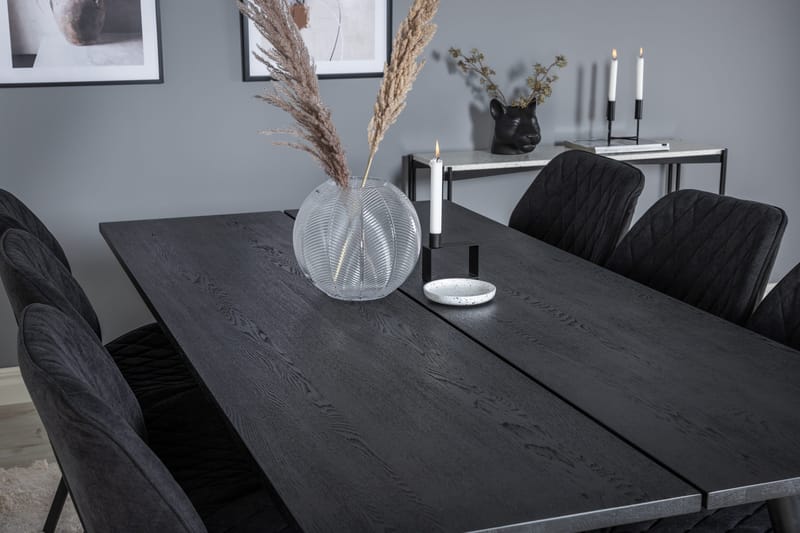 Zenazmi Matgrupp 195 cm + 6 st Sumoas Matstolar - Möbler - Bord & matgrupp - Matgrupp