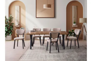 Matlerd Matbord 180 cm Rektangulär - Valnöt - Möbler - Bord & matgrupp - Matbord & köksbord