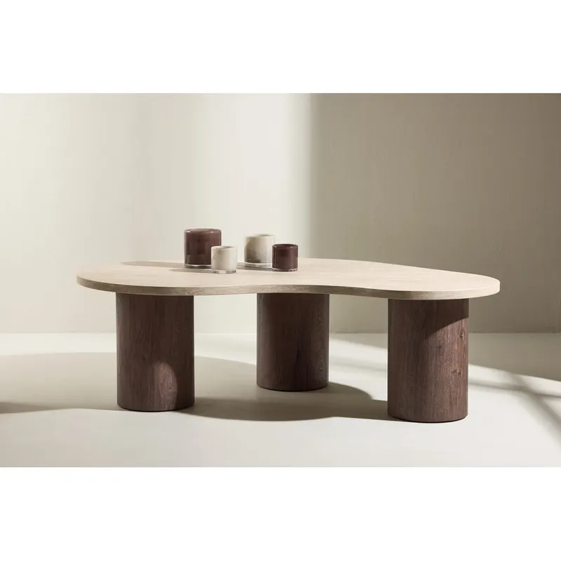 Megg Soffbord 130 cm - Beige - Möbler - Bord & matgrupp - Soffbord