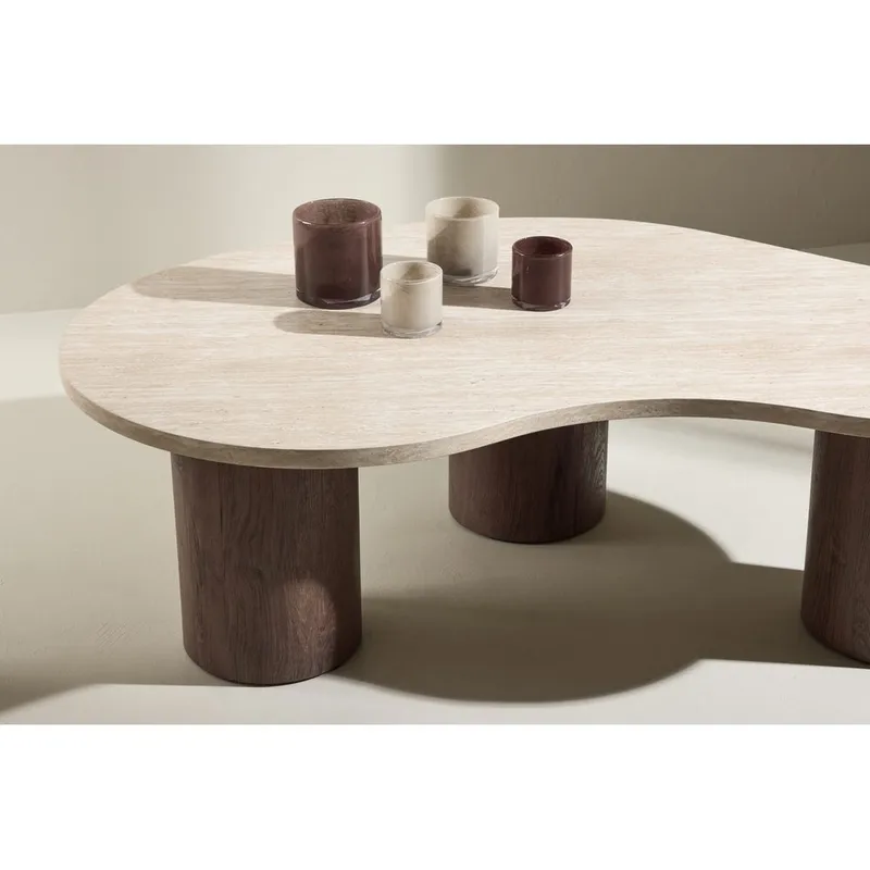 Megg Soffbord 130 cm - Beige - Möbler - Bord & matgrupp - Soffbord