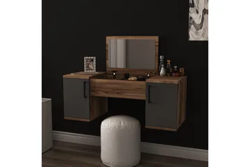 Mercan Sminkbord 100 cm - Ljusbrun/Antracit - Möbler - Bord & matgrupp - Sminkbord & toalettbord