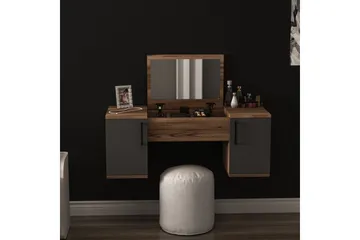 Mercan Sminkbord 100 cm - Ljusbrun/Antracit - Möbler - Bord & matgrupp - Sminkbord & toalettbord