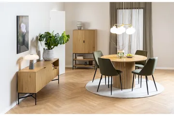 Mikuni Matbord 120 cm Rund - Natural - Möbler - Bord & matgrupp - Matbord & köksbord