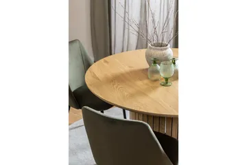 Mikuni Runt Matbord 120 cm i Ek - Natur - Möbler - Bord & matgrupp - Matbord & köksbord