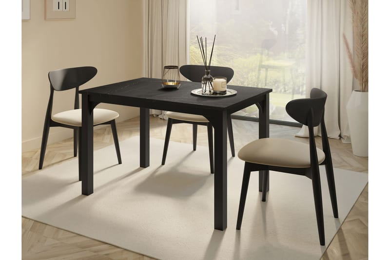 Millport Matbord 158 cm - Svart - Möbler - Bord & matgrupp - Matbord & köksbord