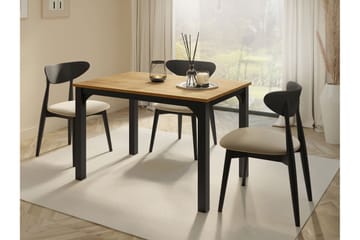 Millport Matbord 158 cm - Svart/Brun - Möbler - Bord & matgrupp - Matbord & köksbord