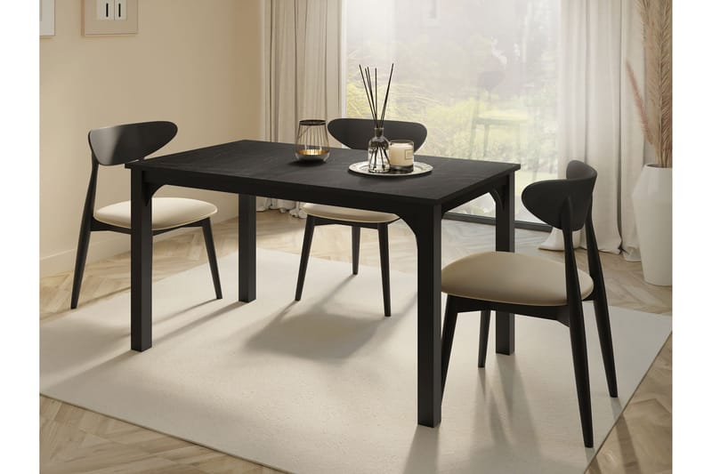Millport Matbord 178 cm - Svart - Möbler - Bord & matgrupp - Matbord & köksbord