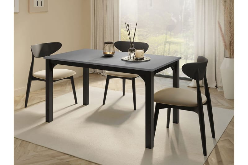 Millport Matbord 178 cm - Svart/Brun - Möbler - Bord & matgrupp - Matbord & köksbord