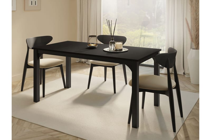 Millport Matbord 198 cm - Svart - Möbler - Bord & matgrupp - Matbord & köksbord