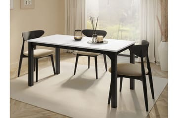 Millport Matbord 198 cm - Svart/Vit - Möbler - Bord & matgrupp - Matbord & köksbord