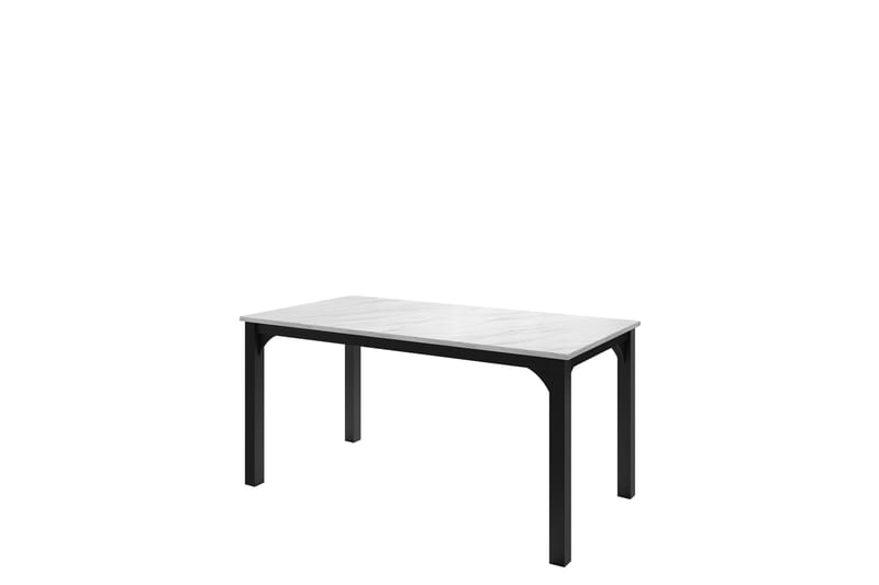 Millport Matbord 198 cm - Svart/Vit - Möbler - Bord & matgrupp - Matbord & köksbord