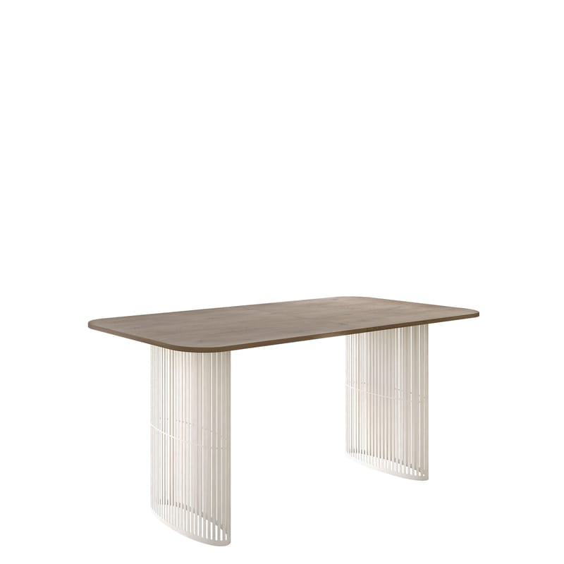 Mirion Matbord förlängningsbart 160-236 cm, beige / ljusbrun