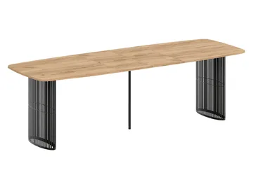 Mirion Matbord förlängningsbart 160-236 cm - beige / vit - Möbler - Bord & matgrupp - Matbord & köksbord