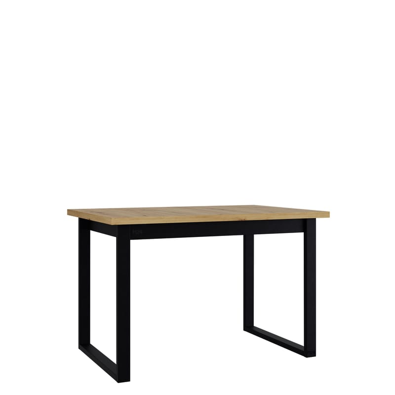 Mirlen Matbord 140 cm Rektangulär, Svart/Brun