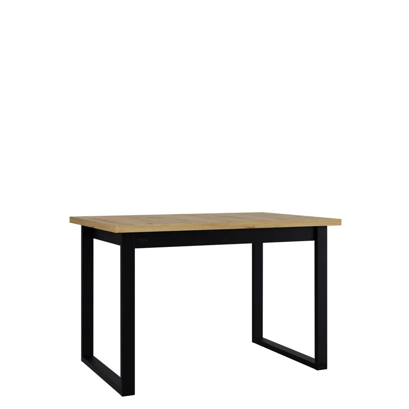 Mirlen Matbord 140 cm Rektangulär, Svart/Brun