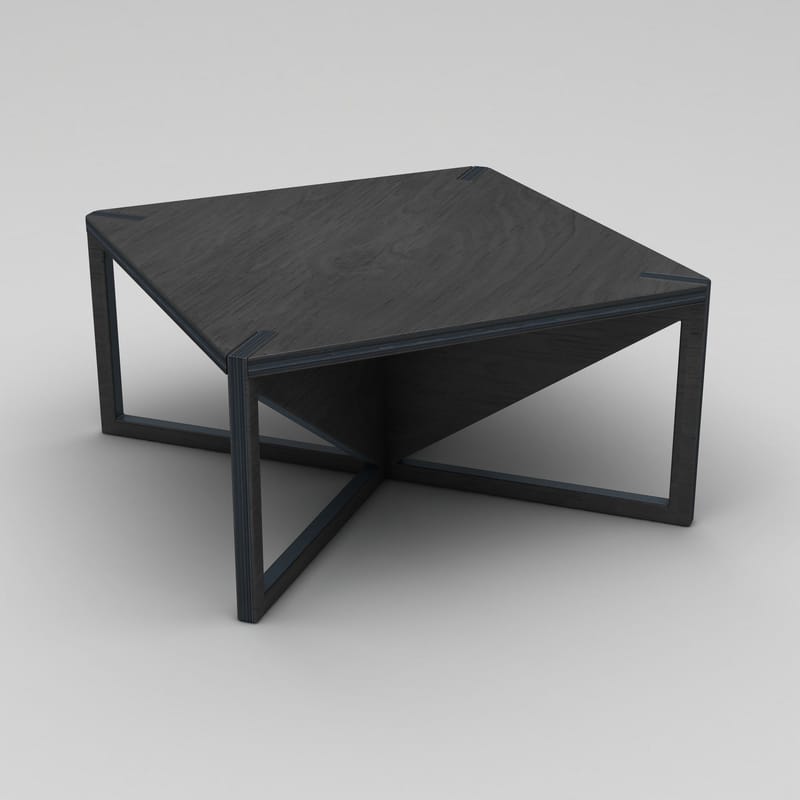 Mirona Soffbord 75 cm - Svart - Möbler - Bord & matgrupp - Soffbord