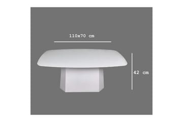Miu Soffbord 100 cm - Vit - Möbler - Bord & matgrupp - Soffbord