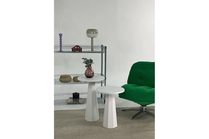 Miu Soffbord 35 cm - Vit - Möbler - Bord & matgrupp - Soffbord