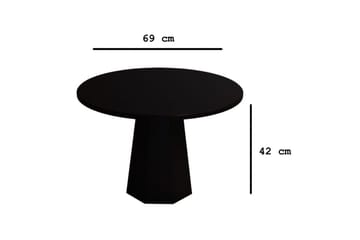 Miu Soffbord 69 cm - Svart - Möbler - Bord & matgrupp - Soffbord