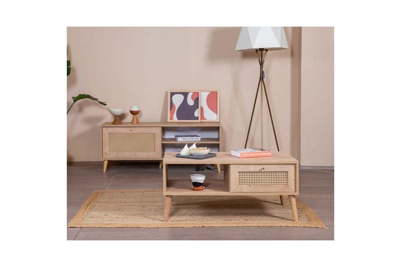 Mjudi Soffbord 55 cm - Brun - Möbler - Bord & matgrupp - Soffbord