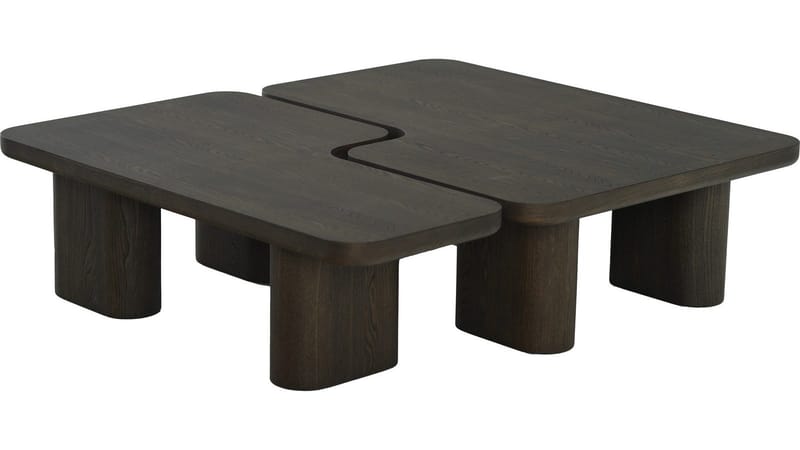 Modulo Rektangulärt Soffbord i Ek - Brun - Möbler - Bord & matgrupp - Soffbord