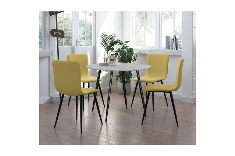 Monza Matbord Rund 100 cm - Grå - Möbler - Bord & matgrupp - Matbord & köksbord