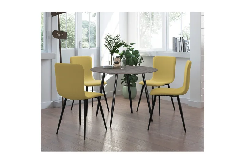 Monza Matbord Rund 100 cm - Vit - Möbler - Bord & matgrupp - Matbord & köksbord