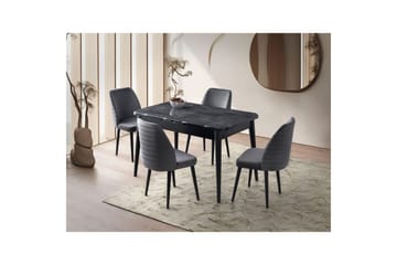 Morin Matbord 130 cm Rektangulär - Svart - Möbler - Bord & matgrupp - Matbord & köksbord