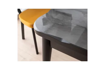 Morin Matbord 130 cm Rektangulär - Svart - Möbler - Bord & matgrupp - Matbord & köksbord