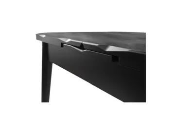 Morin Matbord 130 cm Rektangulär - Svart - Möbler - Bord & matgrupp - Matbord & köksbord