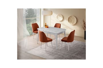 Morin Matbord 130 cm Rektangulär - Vit - Möbler - Bord & matgrupp - Matbord & köksbord