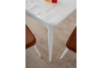 Morin Matbord 130 cm Rektangulär - Vit - Möbler - Bord & matgrupp - Matbord & köksbord