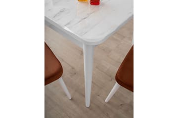 Morin Matbord 130 cm Rektangulär - Vit - Möbler - Bord & matgrupp - Matbord & köksbord