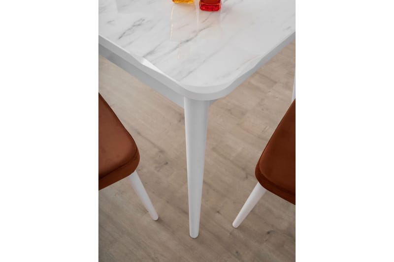 Morin Matbord 130 cm Rektangulär - Vit - Möbler - Bord & matgrupp - Matbord & köksbord