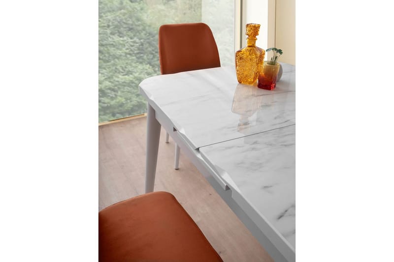 Morin Matbord 130 cm Rektangulär - Vit - Möbler - Bord & matgrupp - Matbord & köksbord