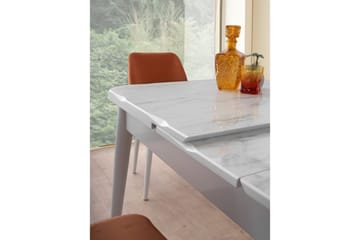 Morin Matbord 130 cm Rektangulär - Vit - Möbler - Bord & matgrupp - Matbord & köksbord