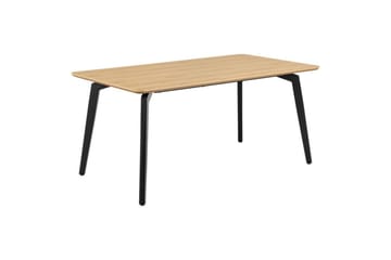 Motona Matgrupp 160 cm + 4 st Nielsby Matstolar - Svart/Beige - Möbler - Bord & matgrupp - Matgrupp