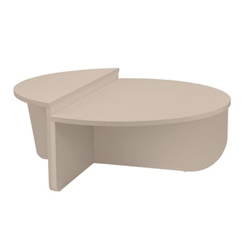Mukund Runt Soffbord i Ljust Trä - Beige - Möbler - Bord & matgrupp - Soffbord