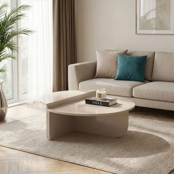 Mukund Soffbord 90 cm Rund - Mink - Möbler - Bord & matgrupp - Soffbord