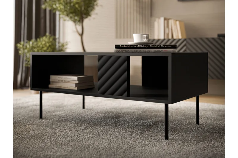 Munkedal Soffbord 100 cm - Svart - Möbler - Bord & matgrupp - Soffbord