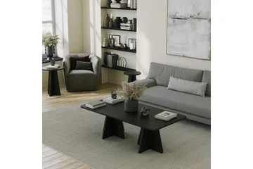 Munne Soffbord 120 cm - Svart - Möbler - Bord & matgrupp - Soffbord